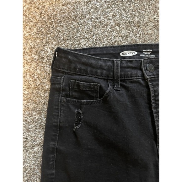 Women's Old Navy Jeans Rockstar Super Skinny High Rise Secret Slim Pocket Size 4 - Picture 4 of 13
